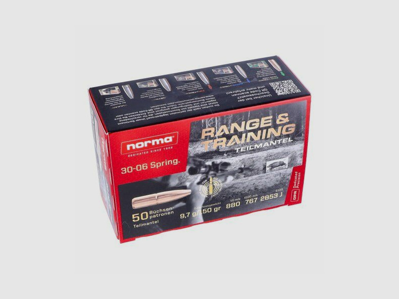 Norma Range & Training .30-06 (50er Pack)