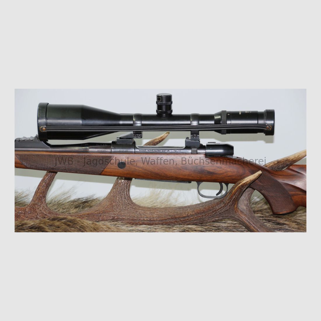 Mauser 2000 met Swarovski Habicht Nova 3-12 x 56 Abs. 8 verlicht - 9,3 x 64