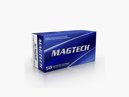 MAGTECH .357 Mag. SJSP Flat 158grs