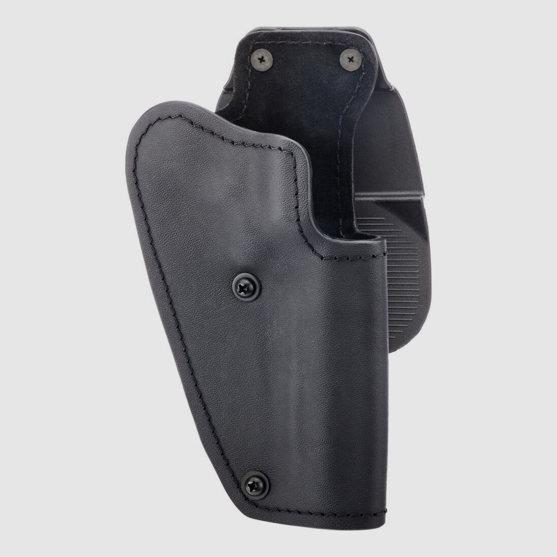 Front Line Holster Open Top Kydex Paddle padded 4" Rev. 357