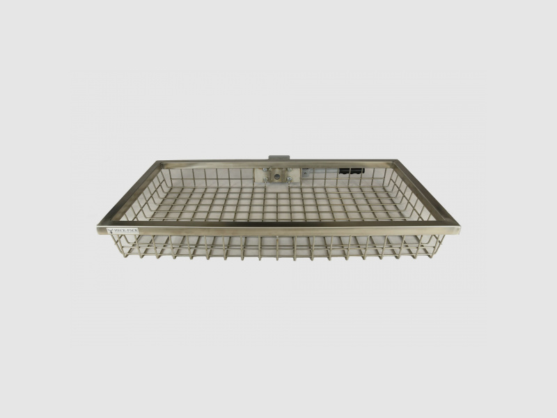 Heck-Pack Deluxe Edelstahl 1000x500x125 mm Hecktransporter