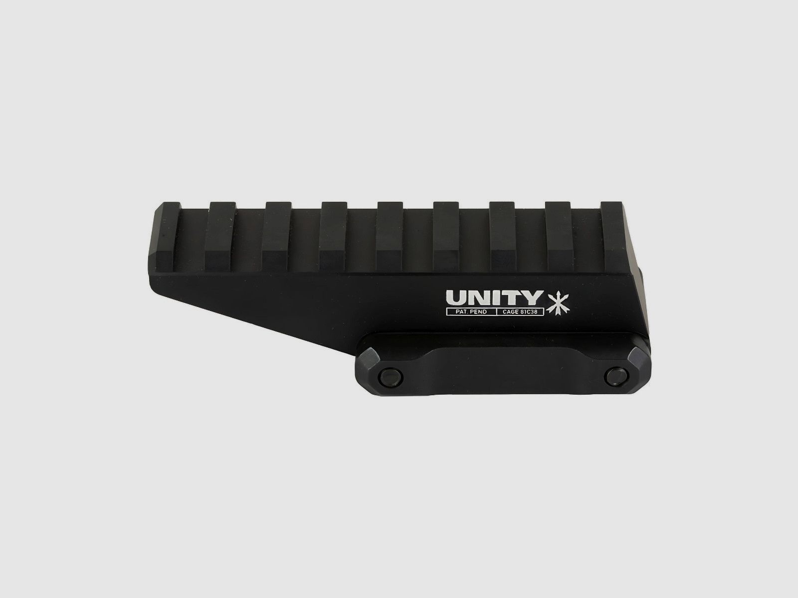 Unity Tactical - FAST Eotech Absolute Optic Riser - Black - FST-RAB, image 2 of 5
