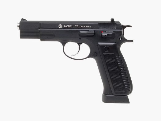 CZ 75 Schwarz 4,5mm BB - Druckluft Co2 BlowBack