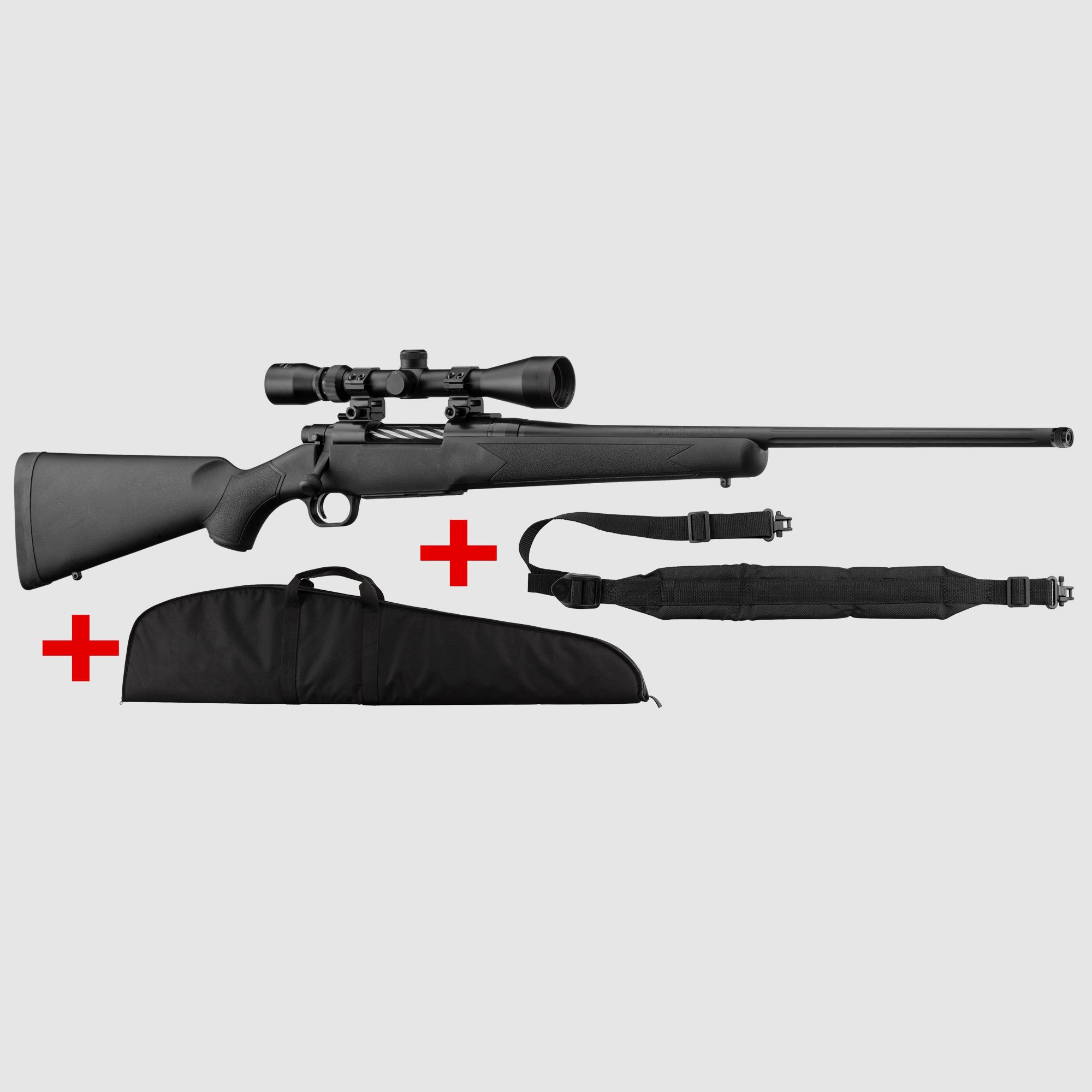 Pacchetto Mossberg Patriot 30-06 + cannocchiale 3-9×40, immagine 1 di 5