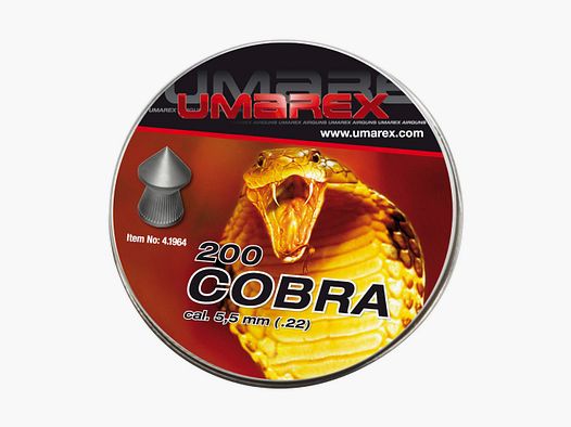 Umarex 5,5mm Diabolo Cobra 1,02g – 1000 Stück