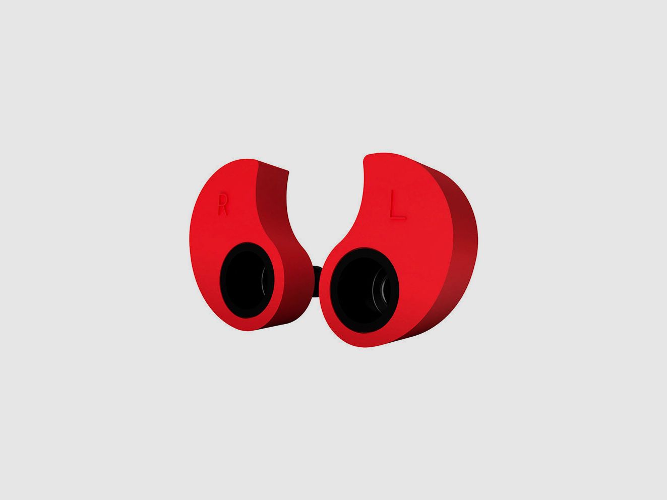 Decibullz 31 dB vervormbare oordoppen - rood, afbeelding 5 van 9
