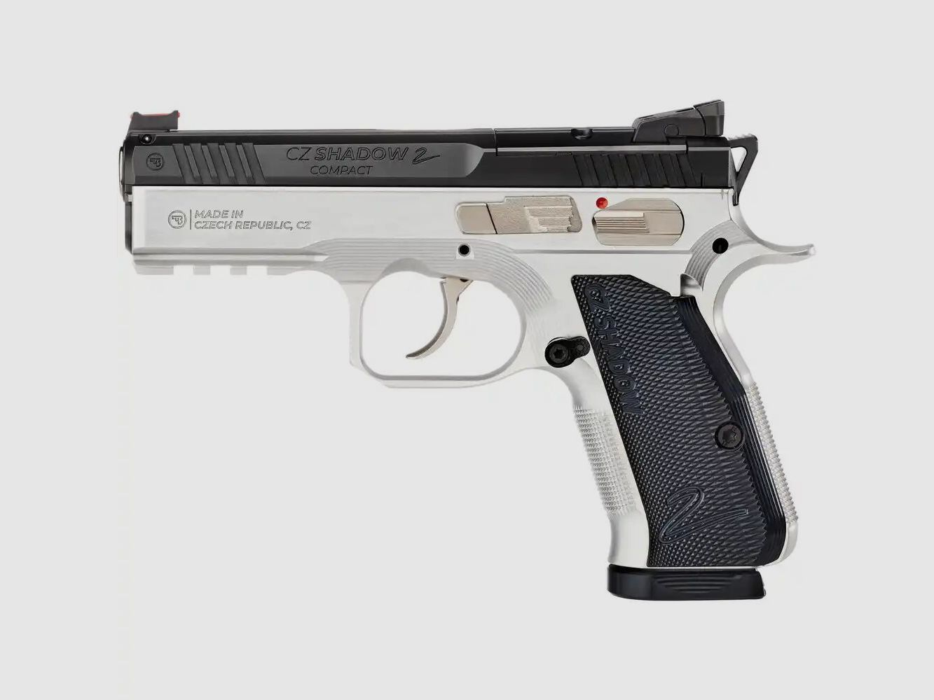 Ceská Zbrojovka Pistole Shadow 2 Compact OR Duo - 9mm Luger - Black Alloy