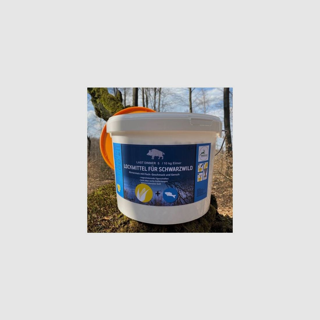 Wildlutscher Last Dinner Mais mit Hering-Duft/ Geschmack 10kg Eimer