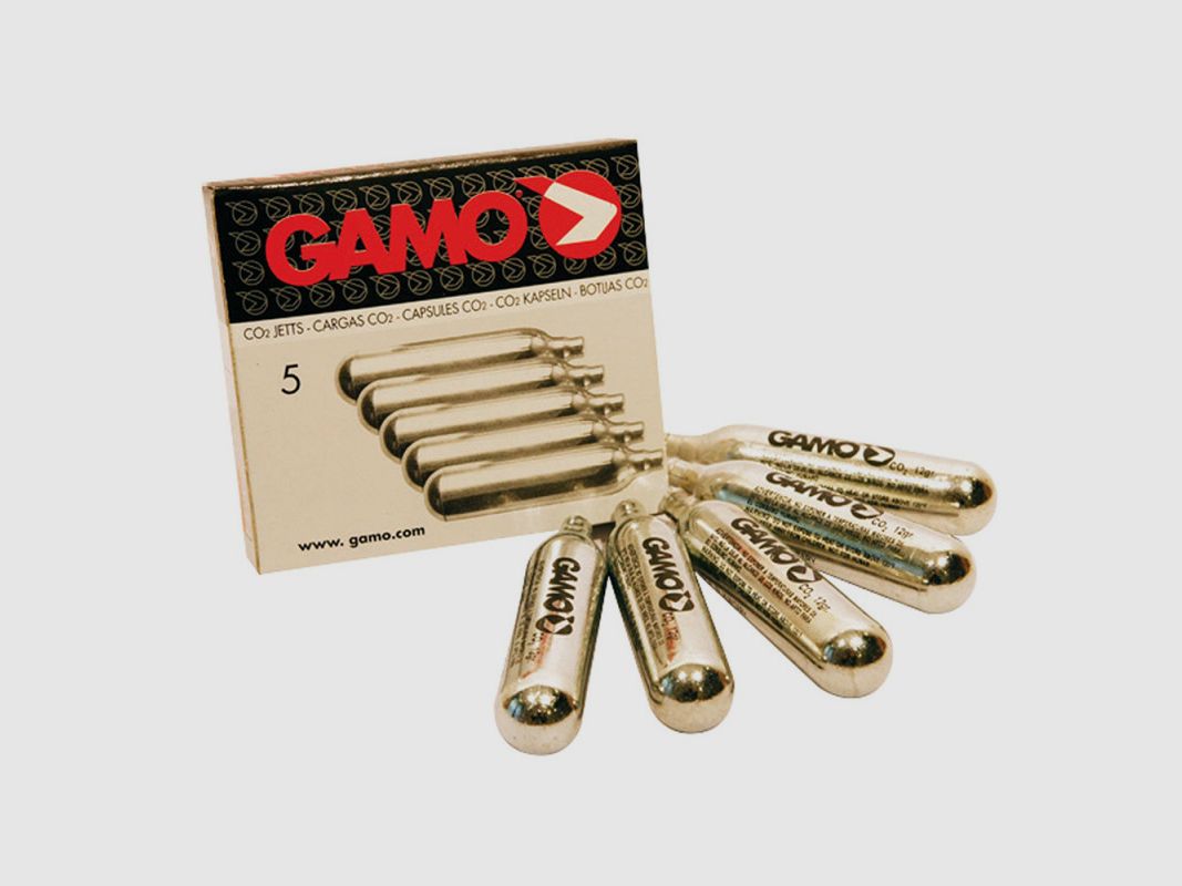 CARTOUCHES CO2 GAMO 12GR X5