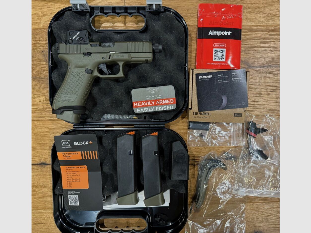 Glock G45 Hunter COA con Glock Performance Trigger