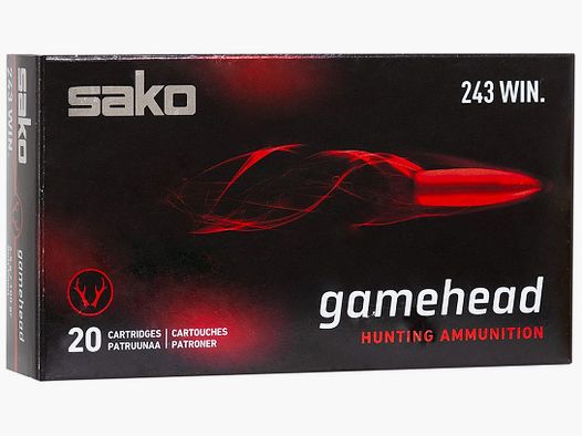AMUNICJA KULOWA SAKO 243 WIN GAMEHEAD 6,5 GR