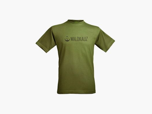 Herren T-Shirt "WALDKAUZ Logo", Moosgrün M (50)