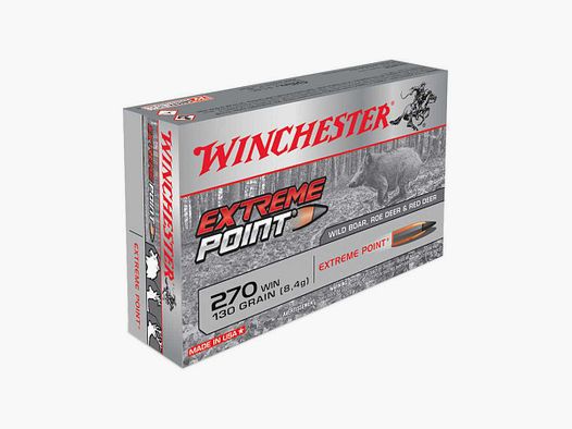 Cartucce 270WIN EXTREME POINT 130GR X20