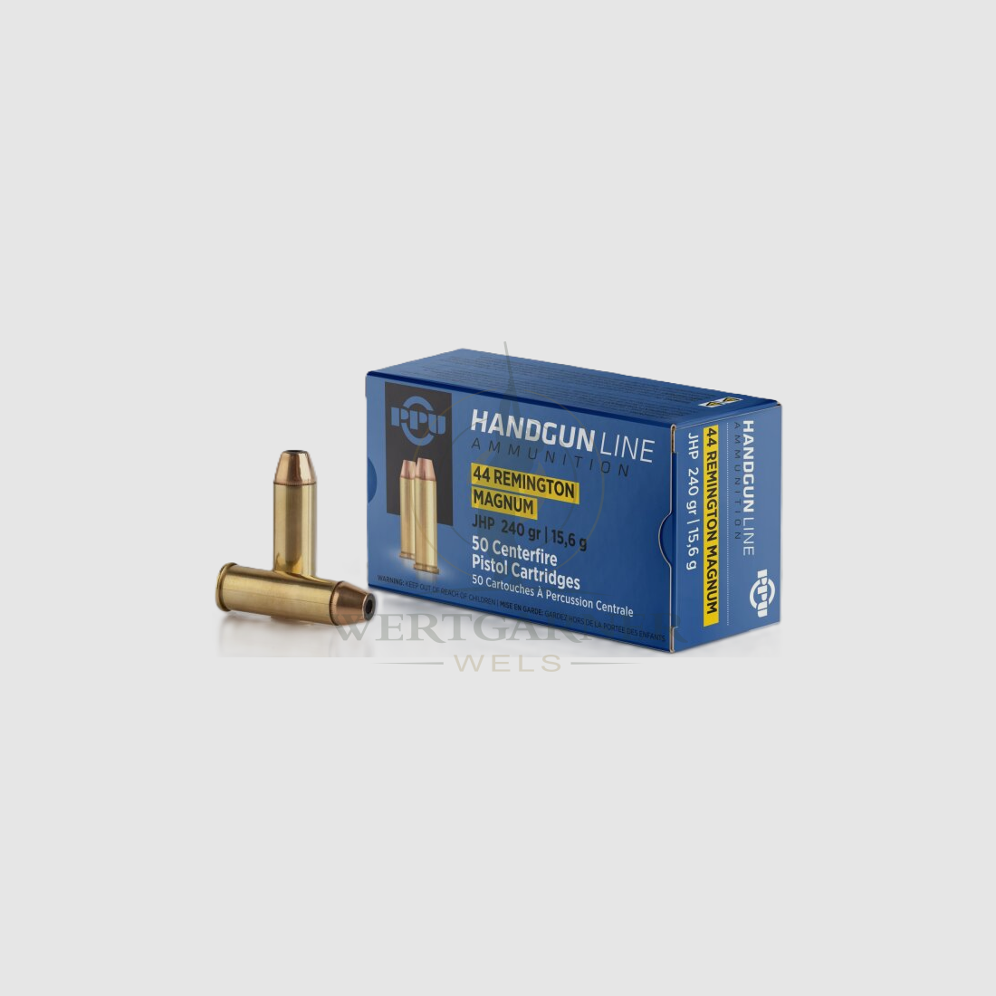 PPU .44 Rem. Mag. FPJ 240gr, 50Stk./Pkg.