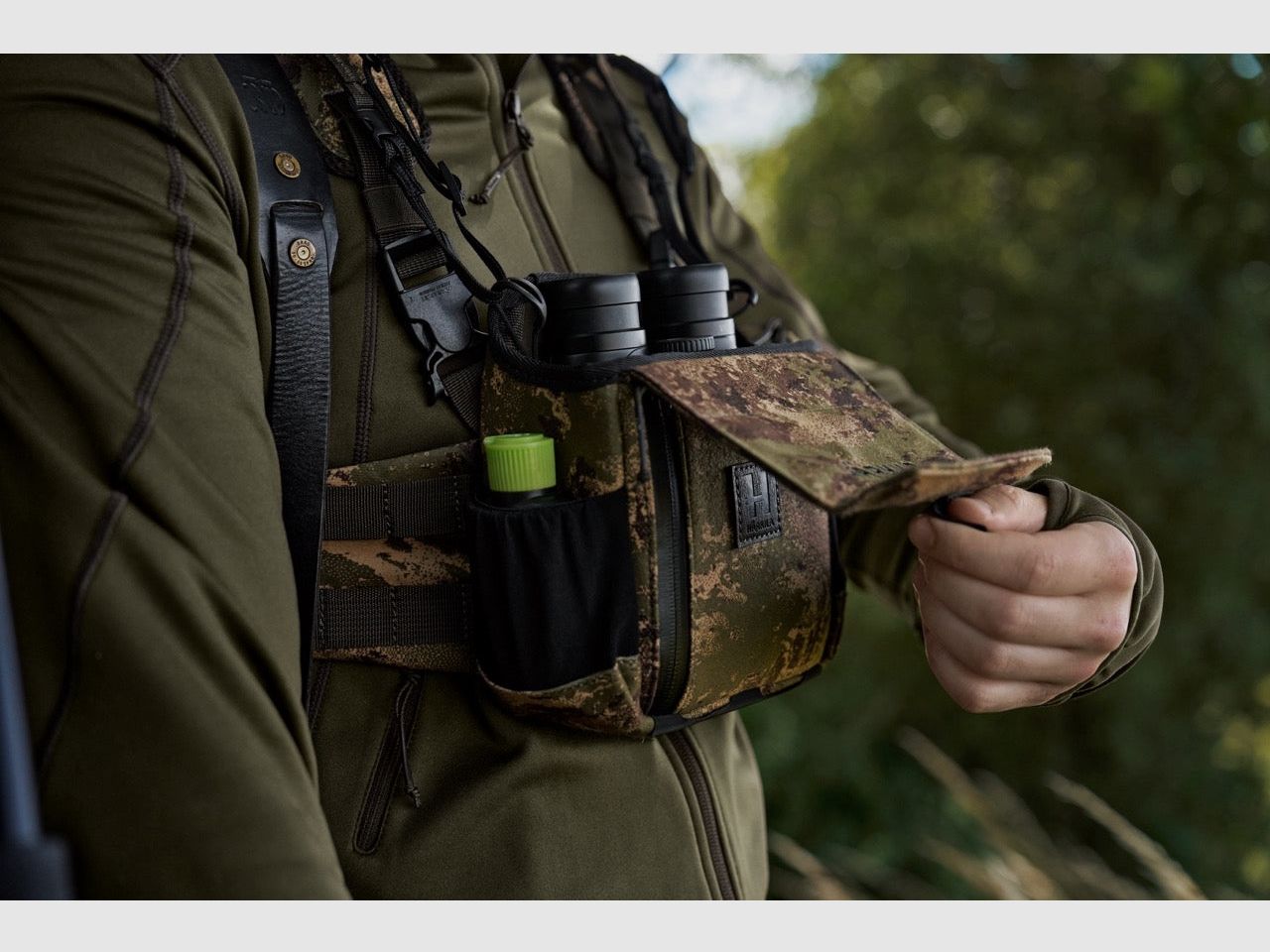 Harkila Harness Camo AXIS MSP Forest Fernglasgurt, Bild 6 von 12