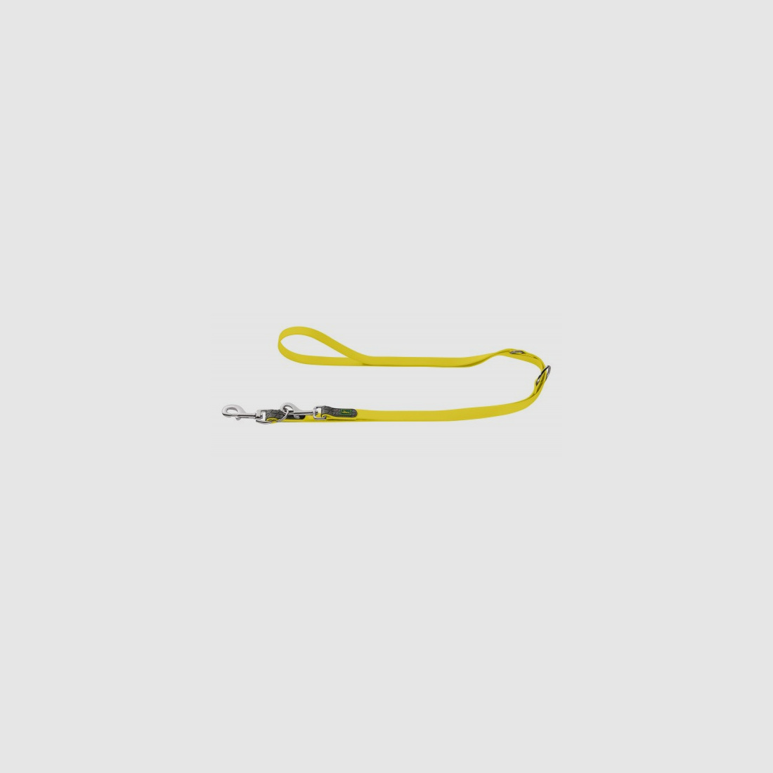 Hunter Adjustable Leash Convenience neon yellow – Width / Length: Width: 20mm / Length: 200cm