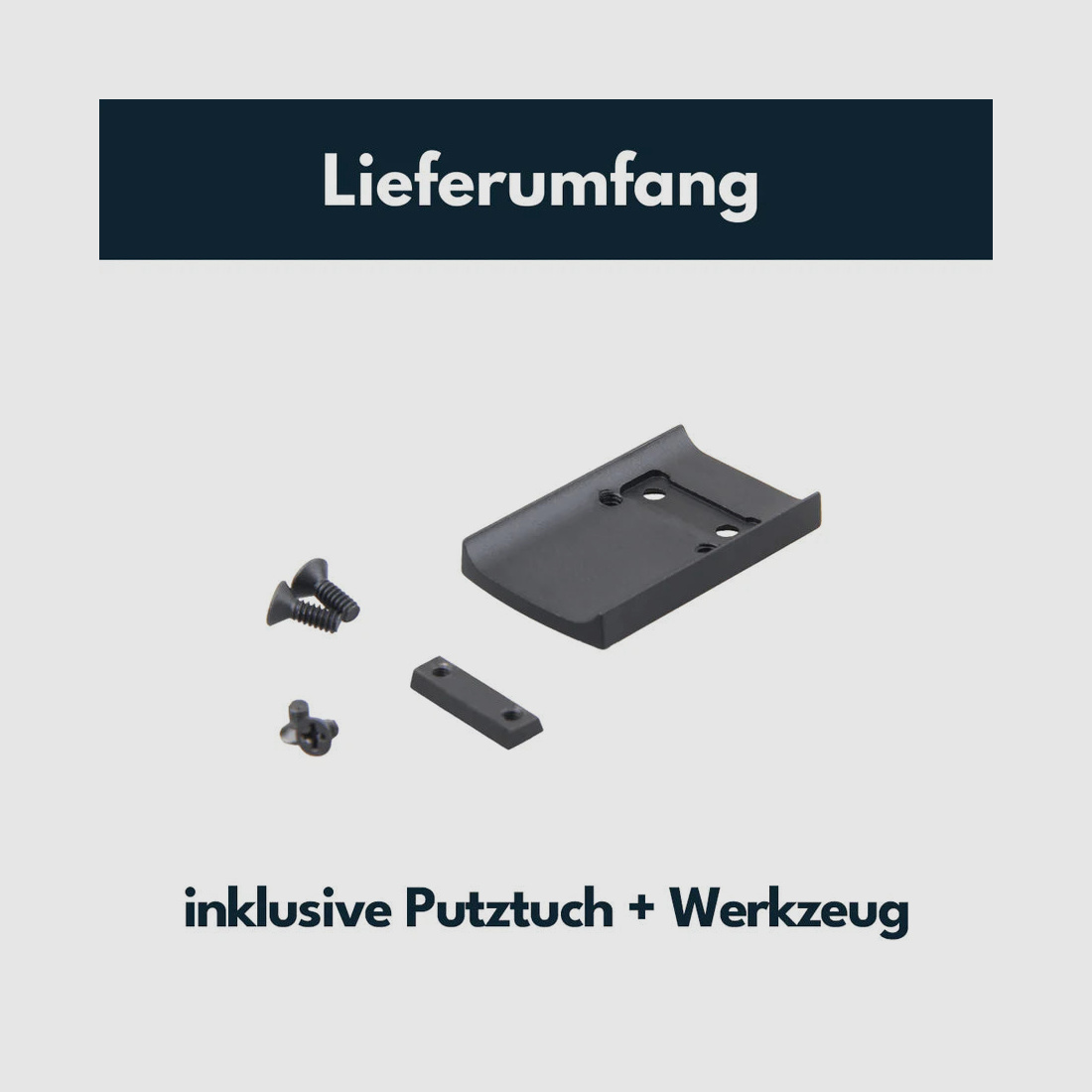 Vector Optics SCRDM-08 Glock Montage für Reflexvisiere mit MOJ (RMR) Footprint