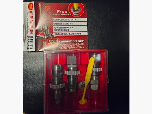 Conjunto de matrices de metal duro Lee 9mm Luger