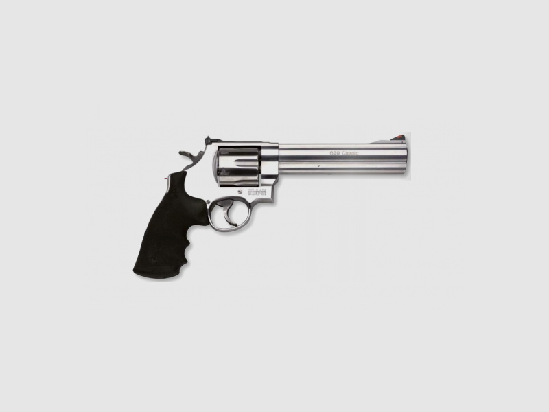 Smith & Wesson Mod. 629 Classic, acciaio inossidabile .44RemMag, 6.5", revolver con pieno lug