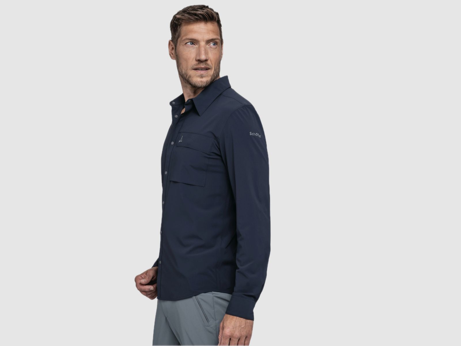 SCHÖFFEL Hiking Shirt Style Dunajec MNS Navy