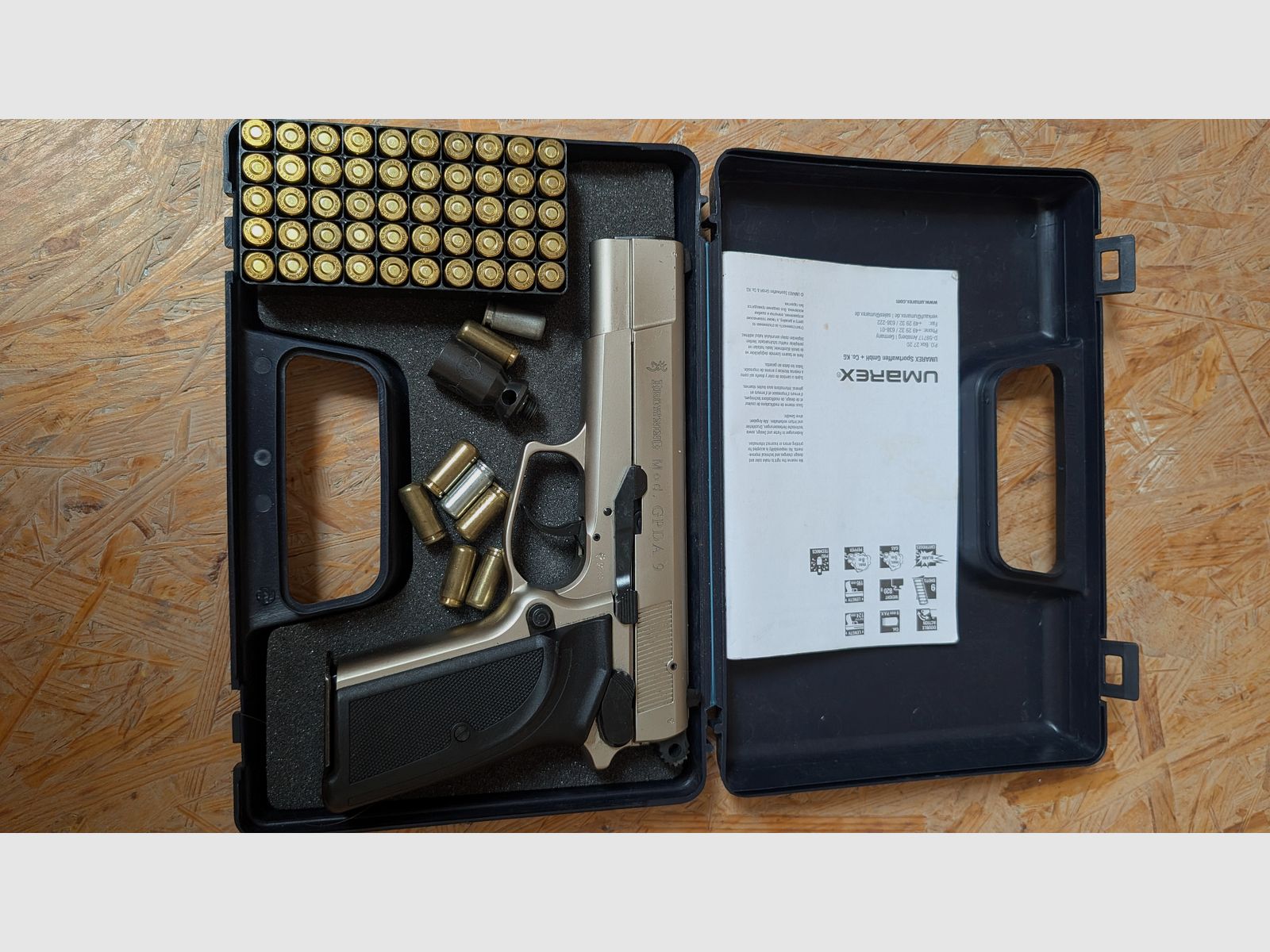 Browning GPDA 9mm Schreckschuss Brüniert
