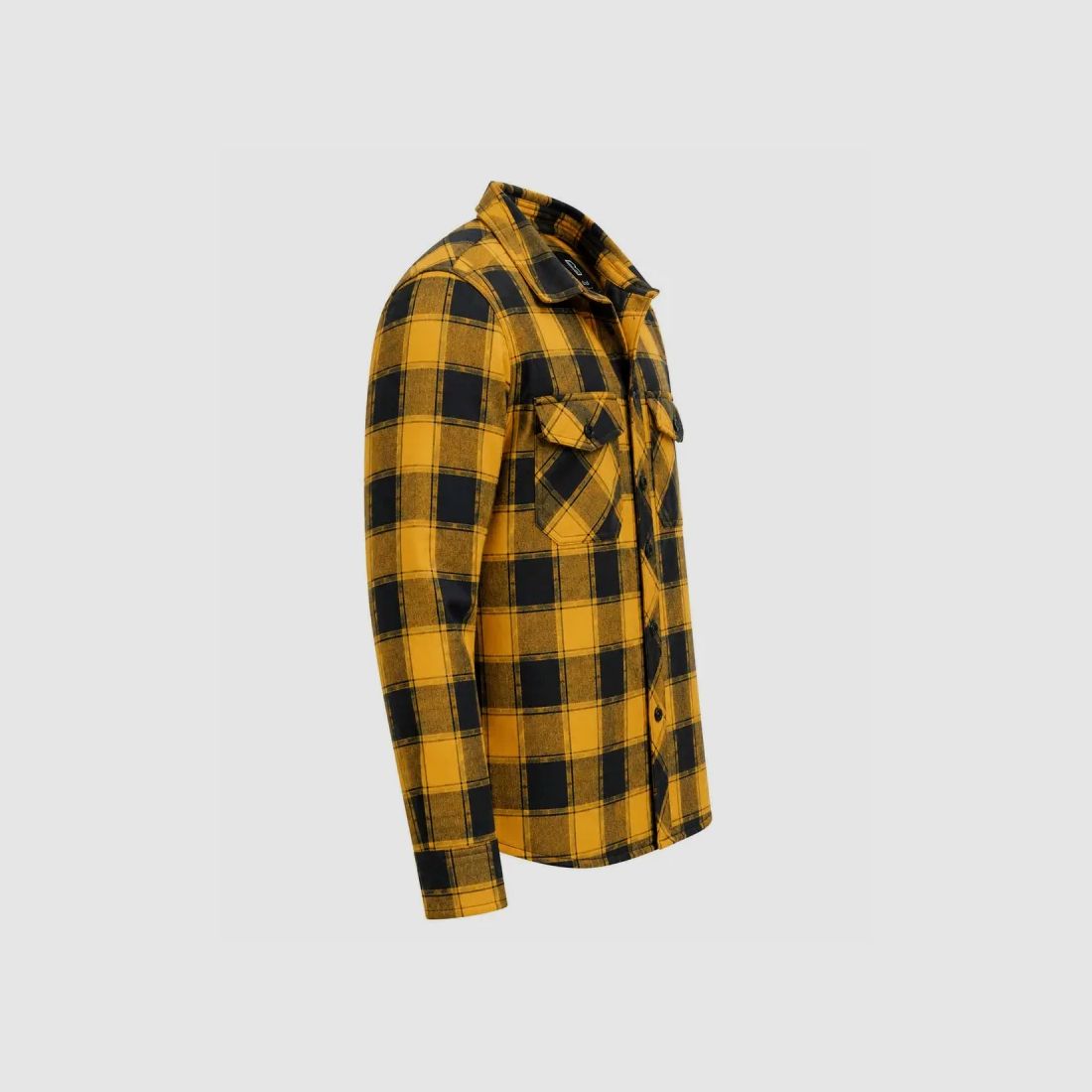 Geruit Shirt Brandit® - Geel en Zwart - Heren, afbeelding 7 van 11