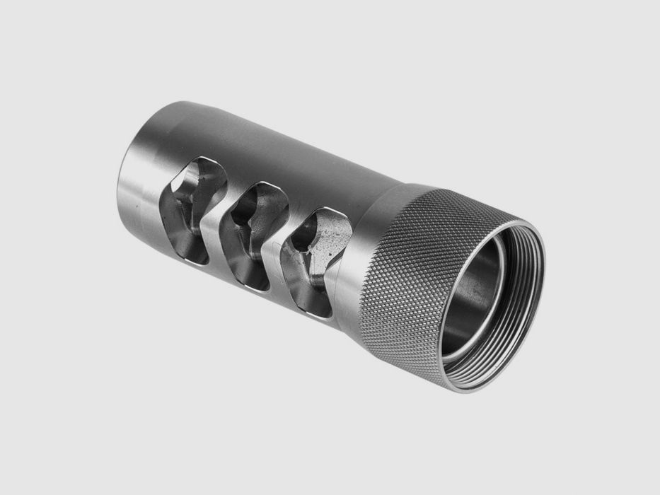 AREA 419 HELLFIRE 6MM (22-6MM) Muzzle Brake, STAINLESS, image 2 of 3