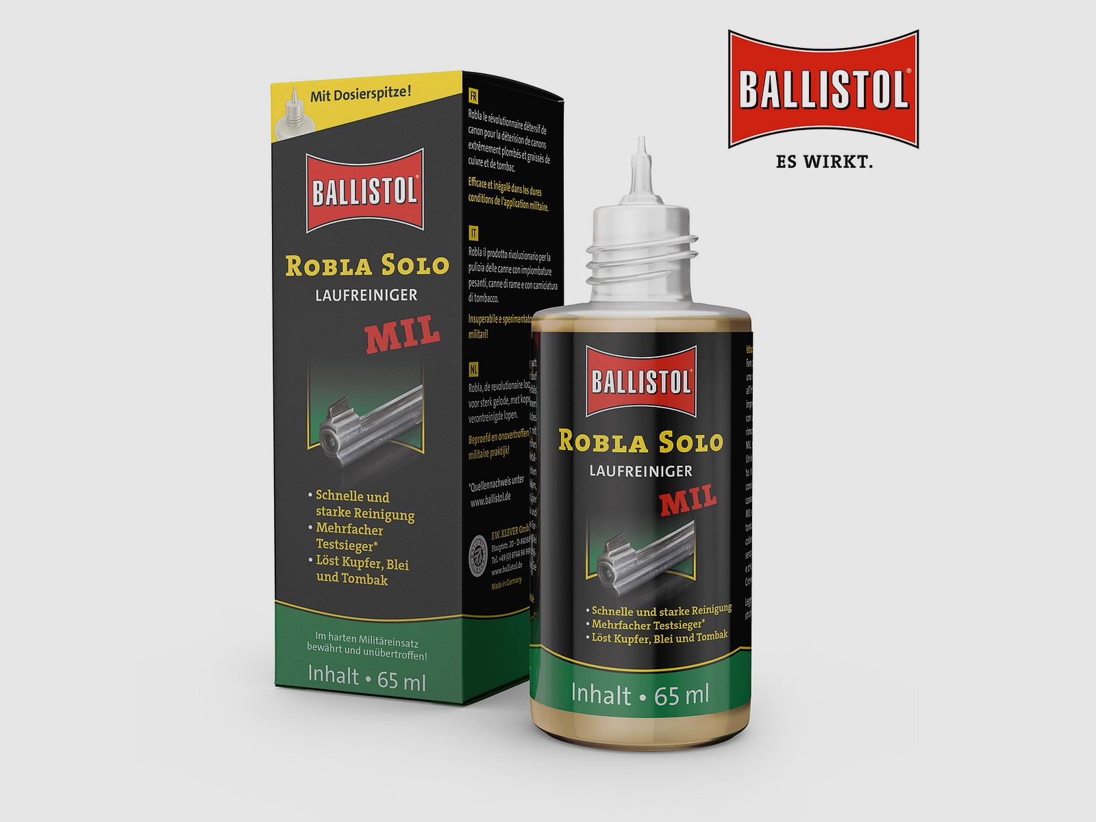 Robla Solo MIL Laufreiniger, 65 ml.