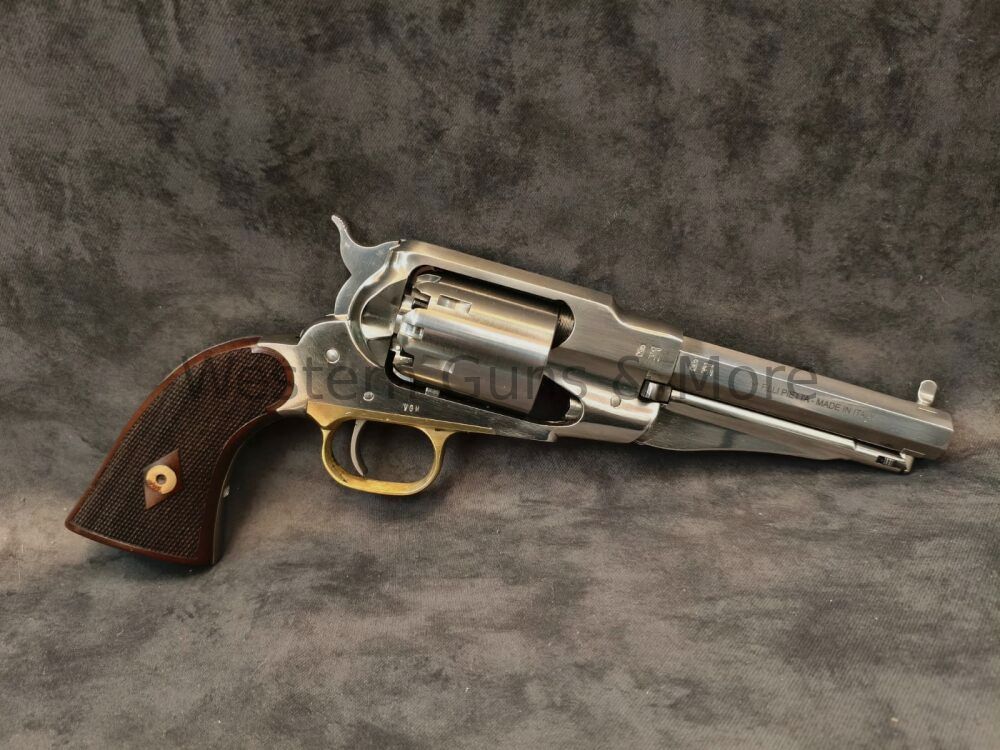 Pietta 1858 Remington New Model Army Sheriff "Stainless " Kal. 44 BlackPowder