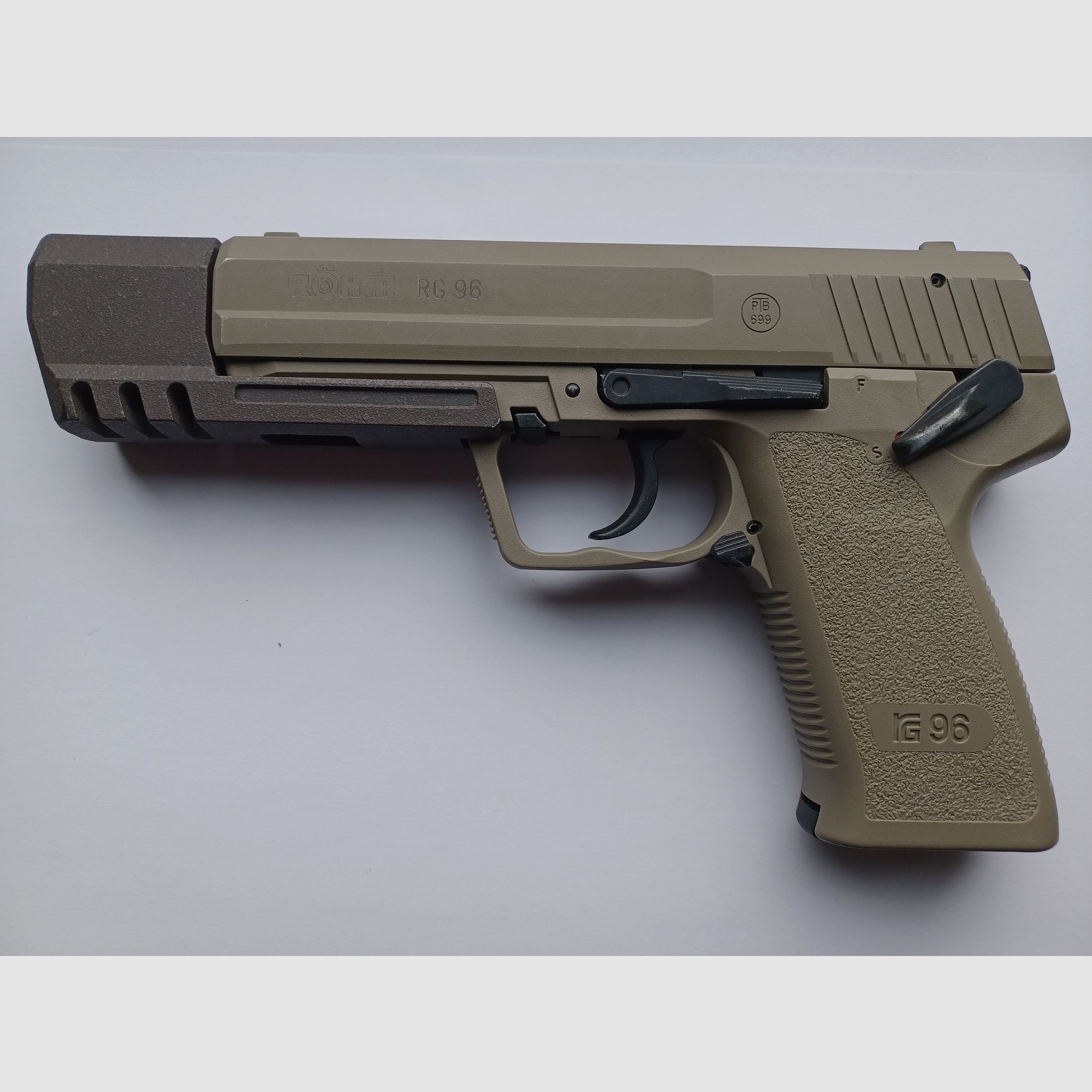 Röhm RG96 ICON GREY cal. 9mm P.A.K.