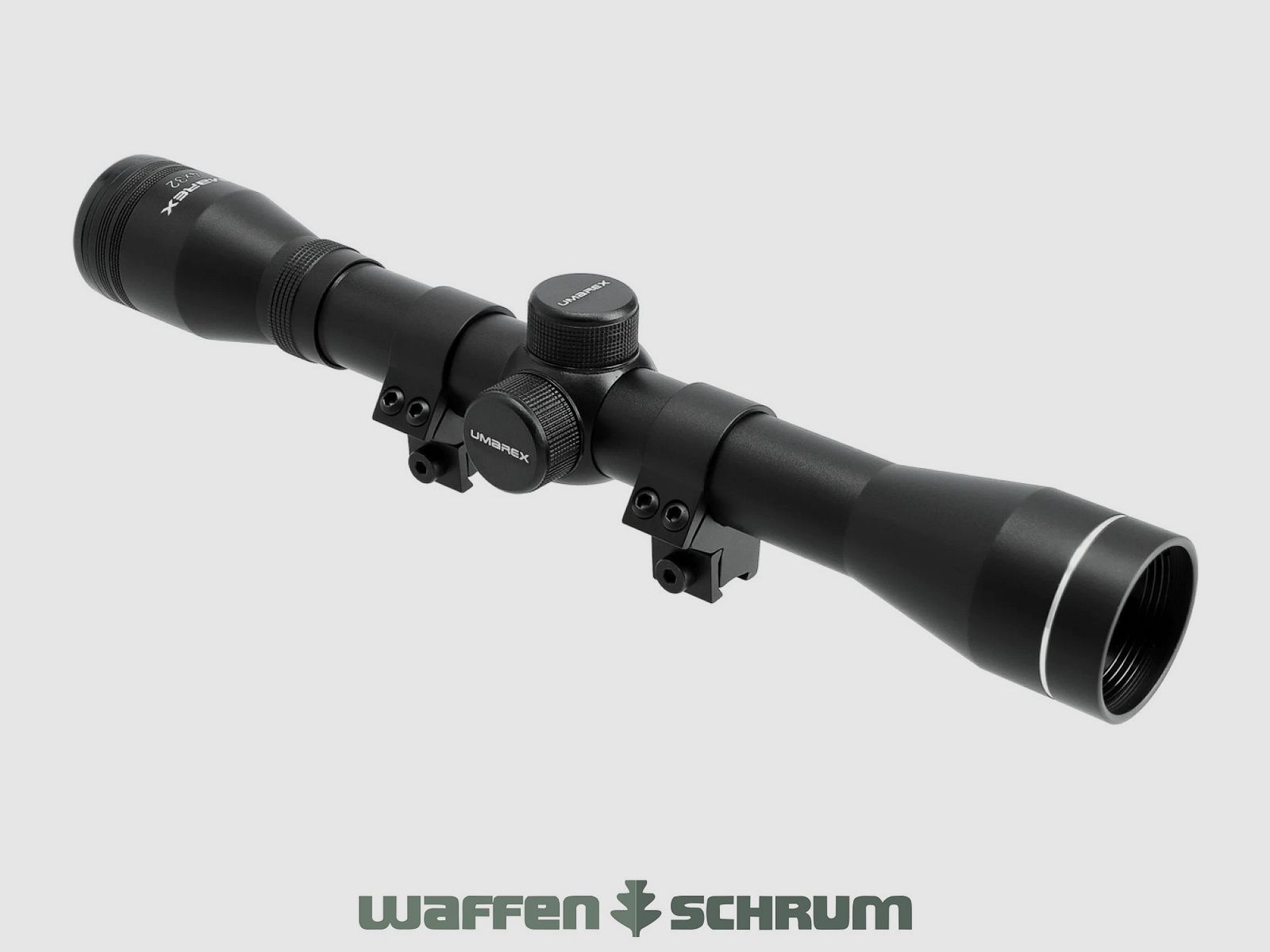 Walther 4x32 zonder rail, met ringmontage