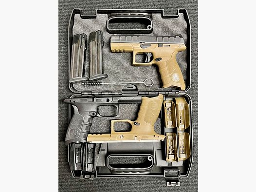 Beretta APX 9mm FDE - avec poignée supplémentaire (3)