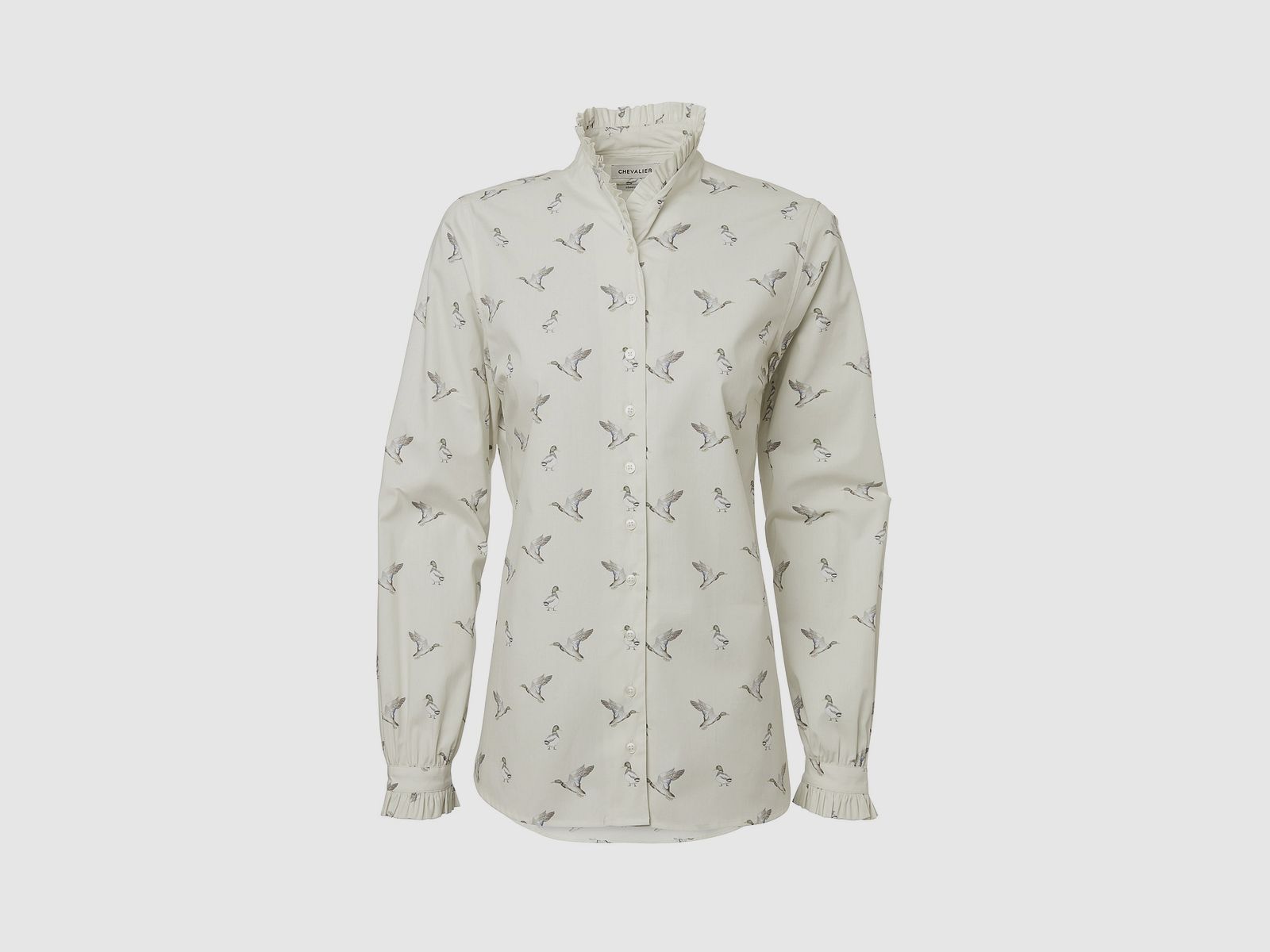 Chevalier Blair Shooting Fit Shirt Ducks on the move Donne 36W