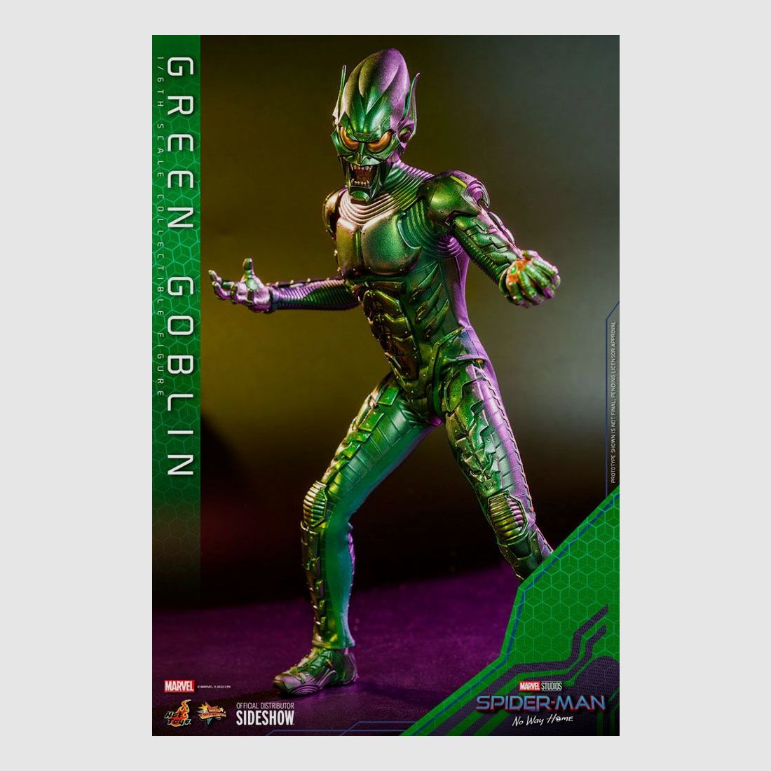 Spider-Man: No Way Home Movie Masterpiece Actionfigur 1/6 Green Goblin 30 cm | 43206