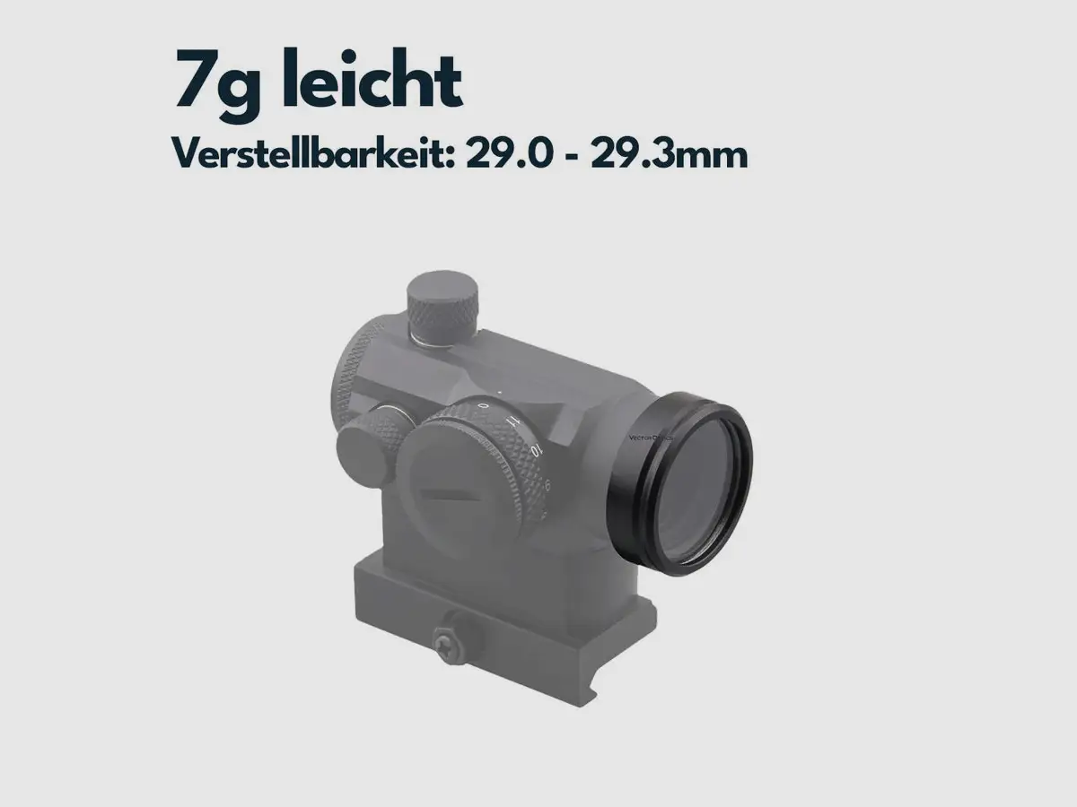 Vector Optics SCOT-59 VeWar Protective Lens for 29mm Objective, image 3 of 4