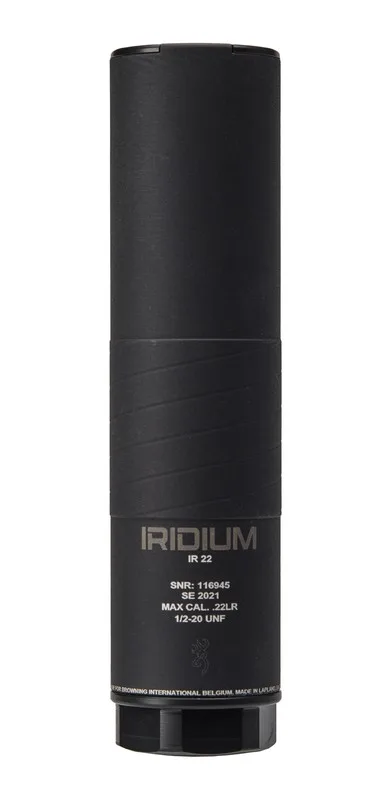Demper Browning Iridium kal. 22lr draad 1/2×20, afbeelding 1 van 2