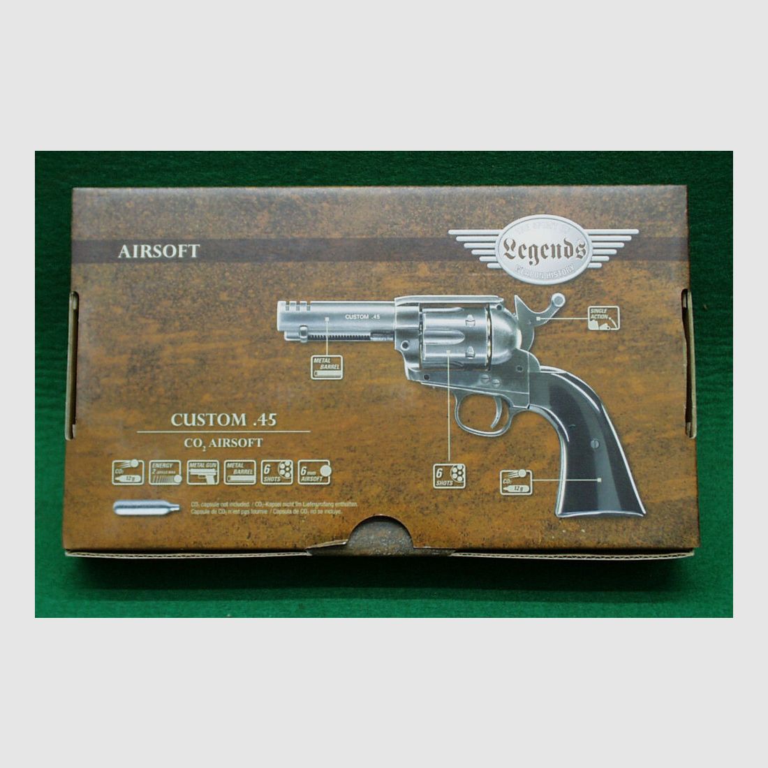 Umarex Custom CO2 Airsoft Revolver 6mmBB