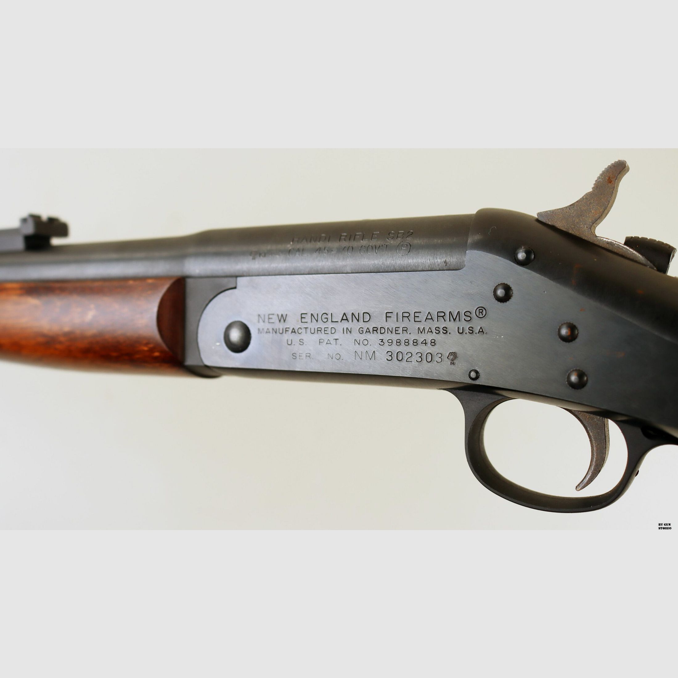 Fucile New England Firearms mod. Handi Rifle SB2 cal. 45-70 Govt matr. NM302303, immagine 7 di 12