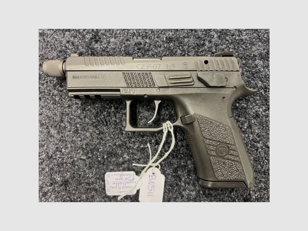 CZ P-07 fileté 9 mm, image 1 sur 3