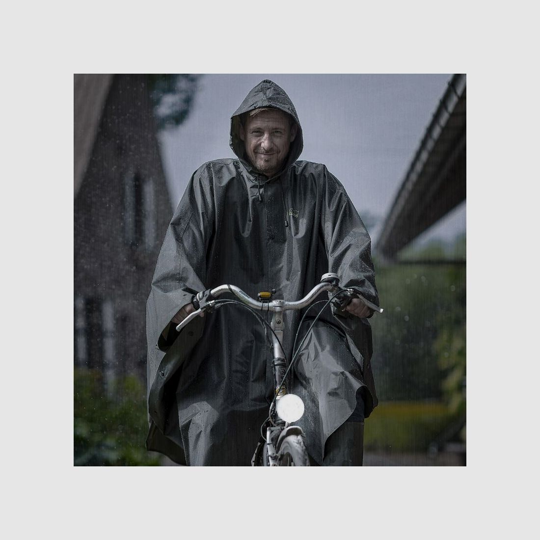 Baleno Regenponcho Ouragan khaki