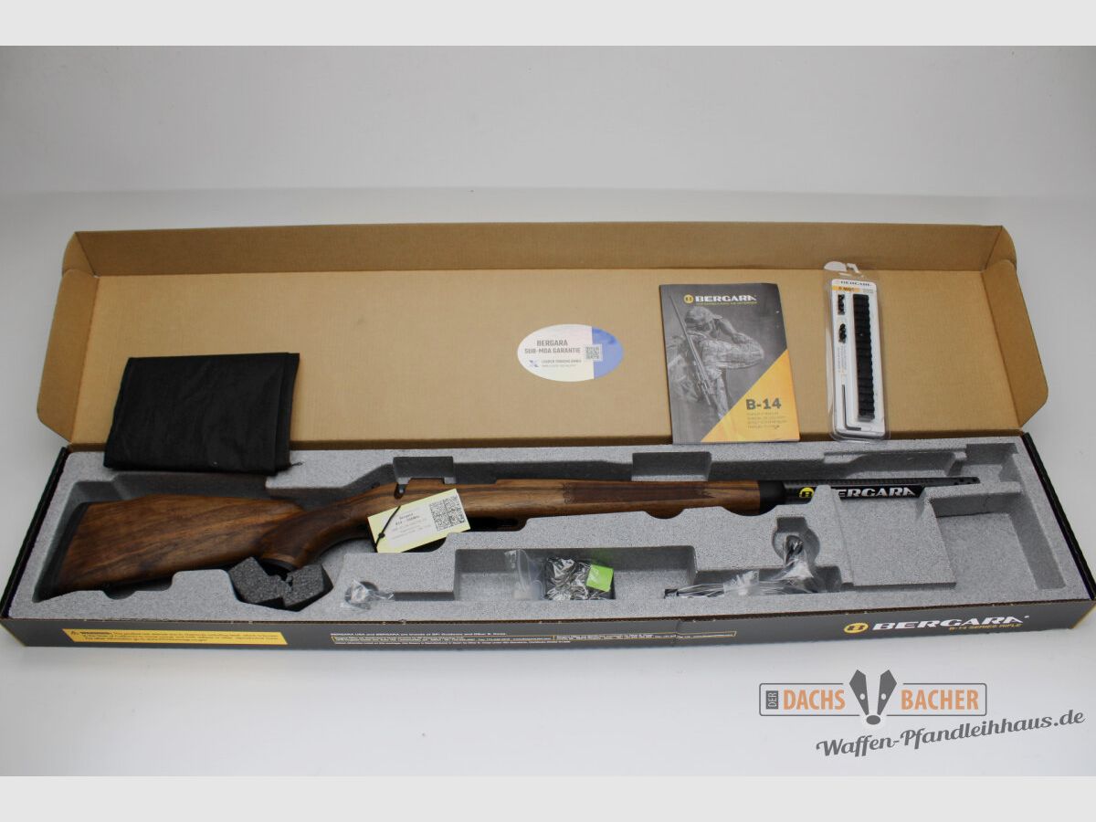 Rep. Büchse Bergara B14 Timber Carbon Kal. .308Win mit 20\" Cure-Carbon Lauf