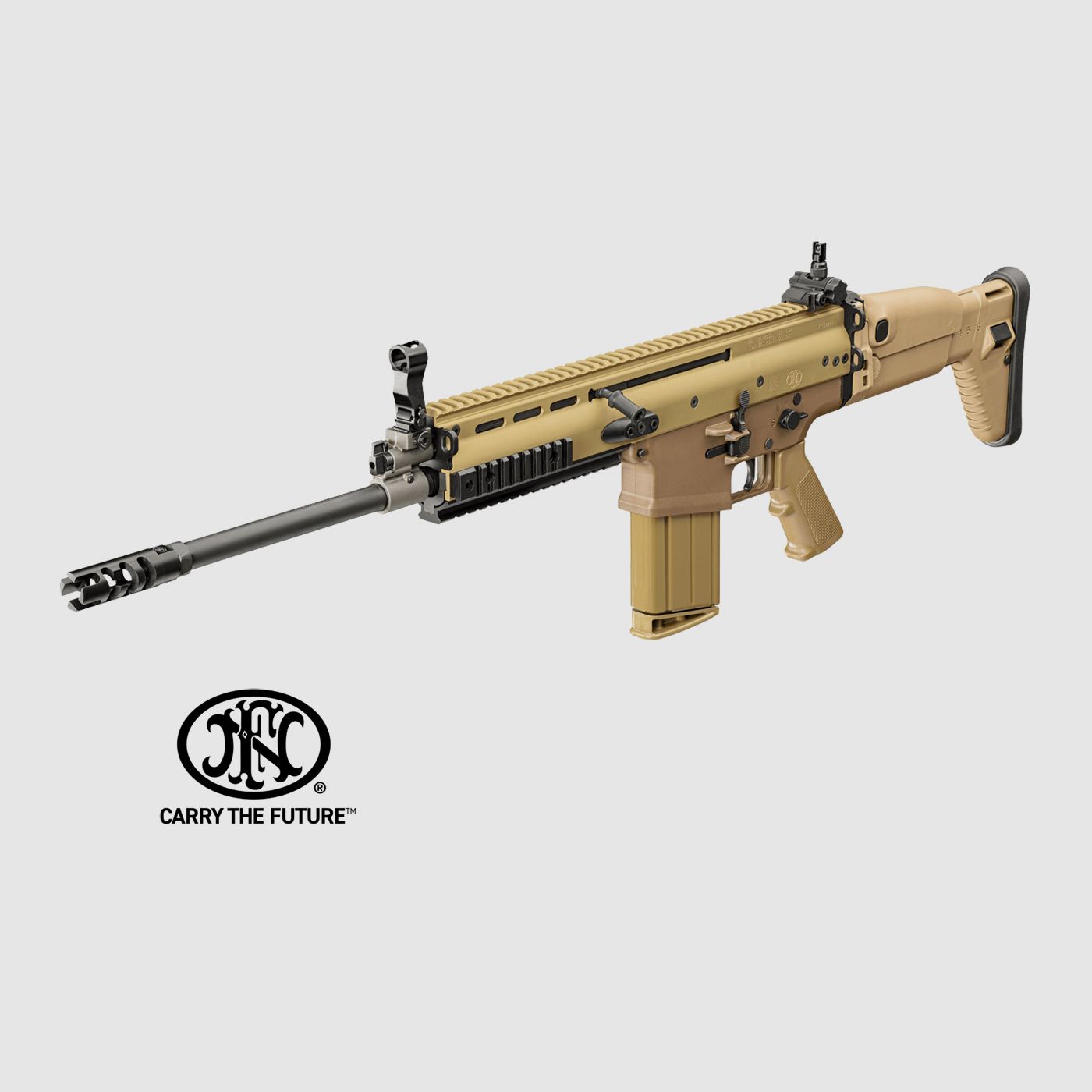 FN SCAR® 17S NRCH 7.62x51 10rd FDE, image 6 of 6