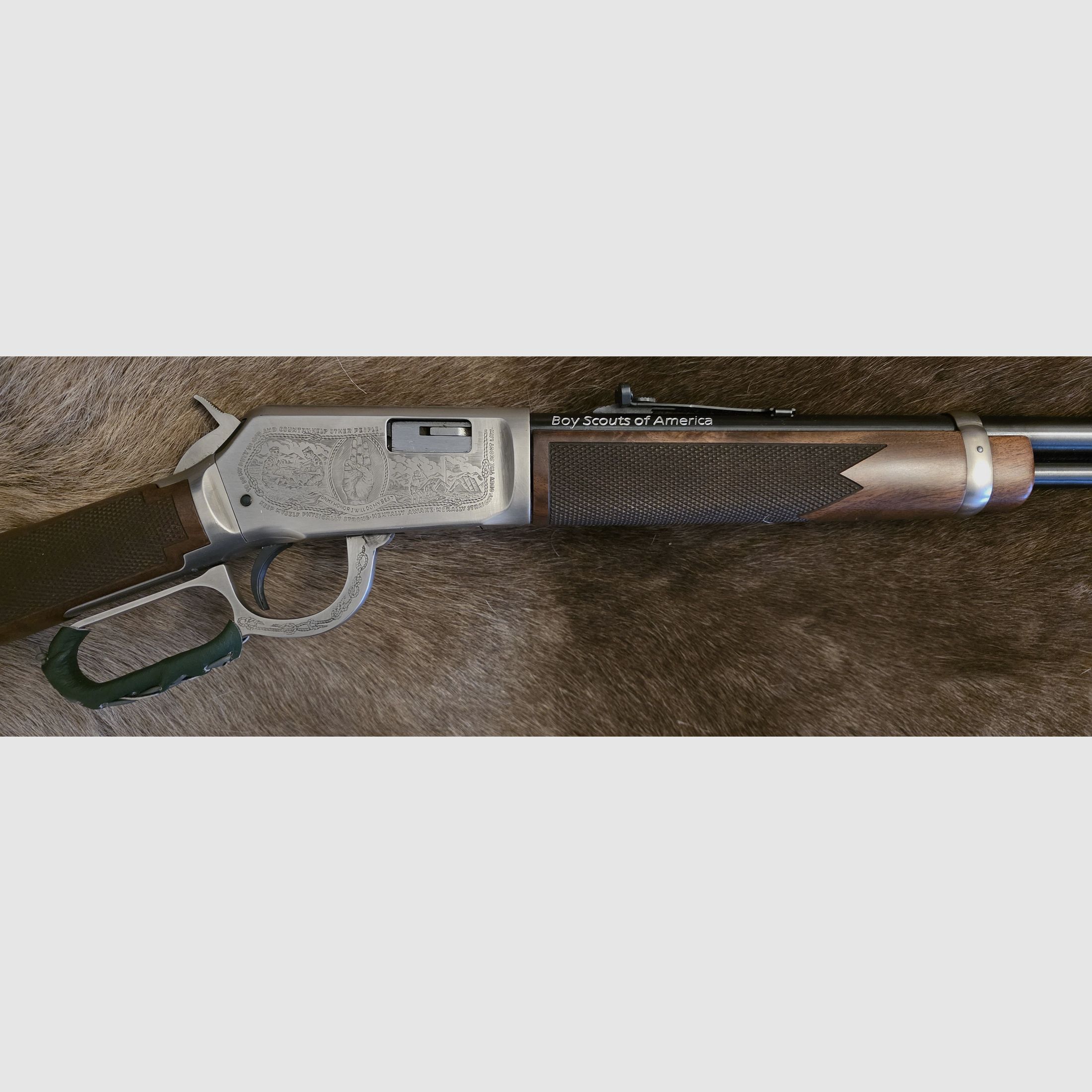 Eine Legende des Wilden Westens zu Verkaufen Winchester 9422 Comemorative Boy Scout