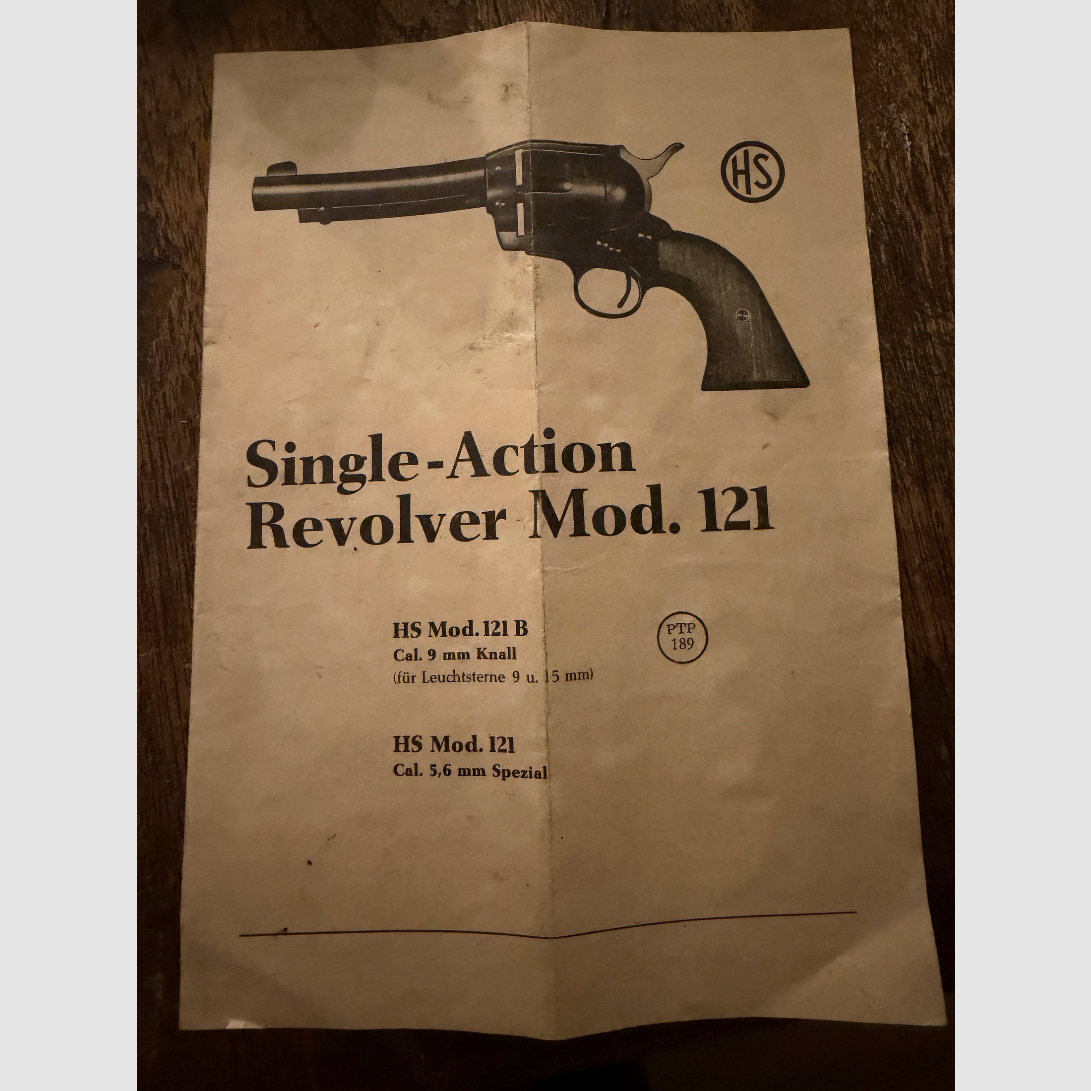 Revolver a singola azione Mod. 121
