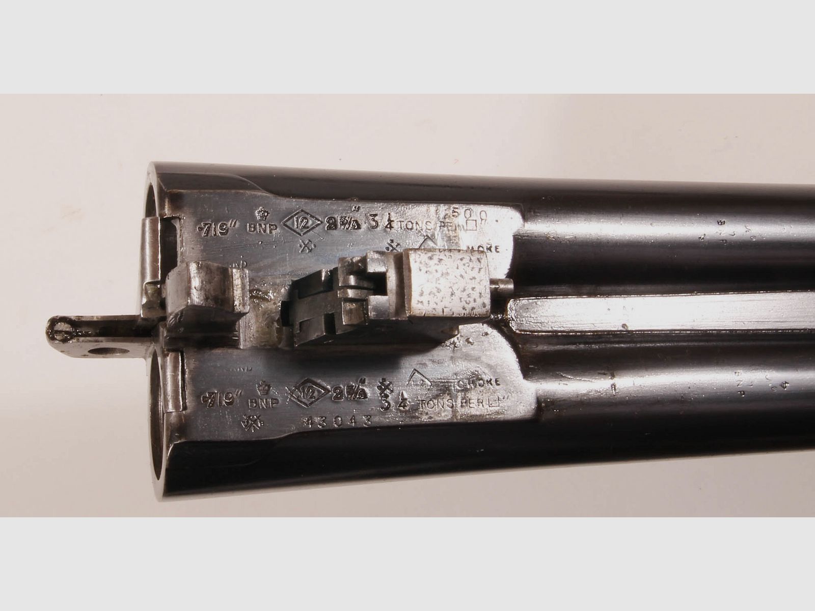 Double-barreled shotgun ca. 1890 Article 12915