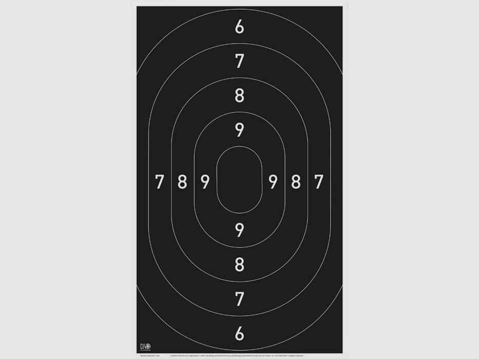 Pistolenscheibe (25m)