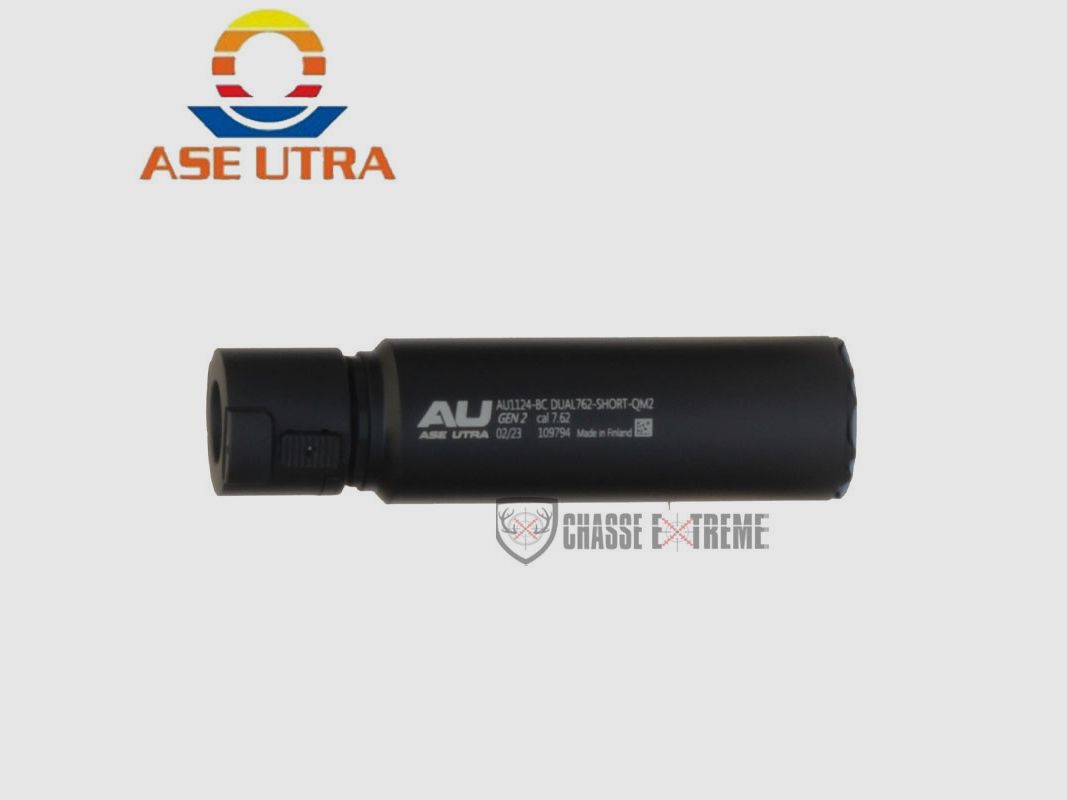 Demper ASE UTRA Dual 762-S-QM2 Kal 7,62 mm Zwart, afbeelding 1 van 2