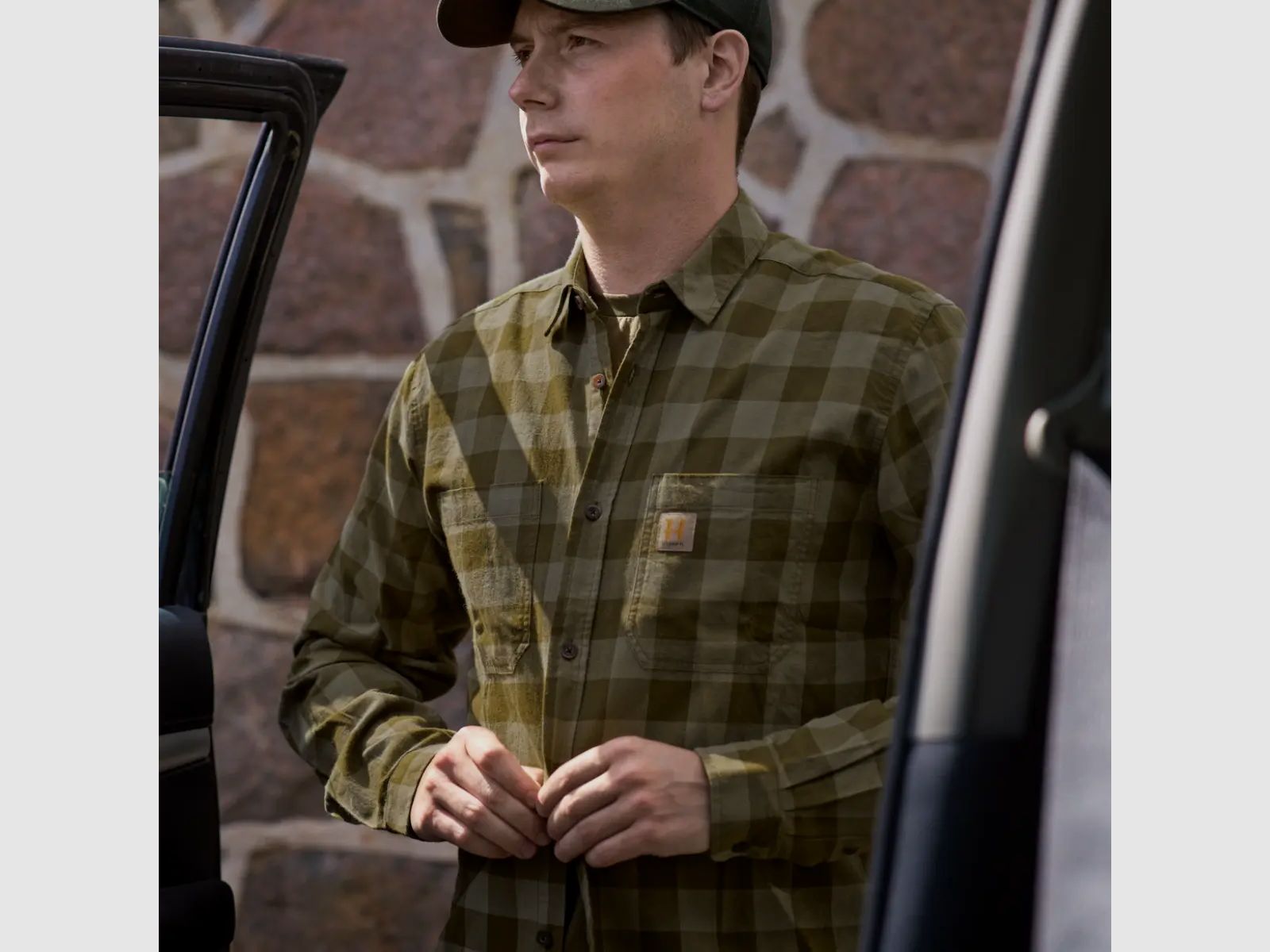 Härkila Scandinavisch Shirt (Donkergroen Ruit)