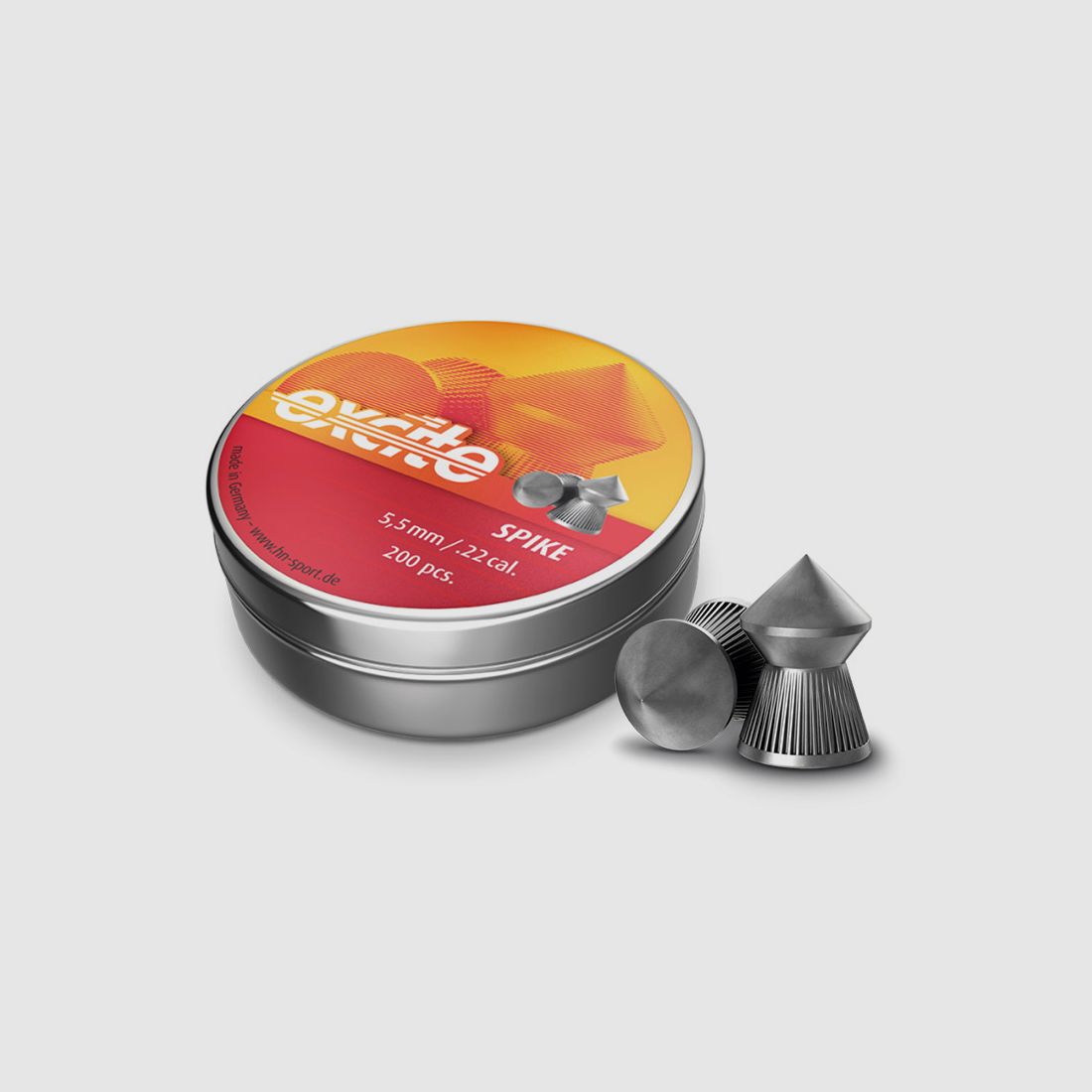 Spitzkopf Diabolos H&N Exite Spike Kaliber 5,5 mm 1,02 g geriffelt 200 StĂĽck
