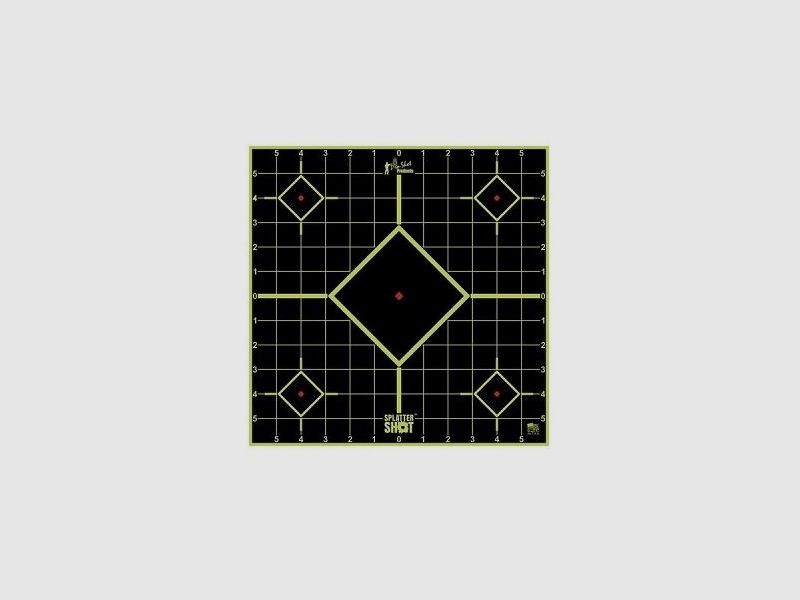 5 doelborden groen 30cm